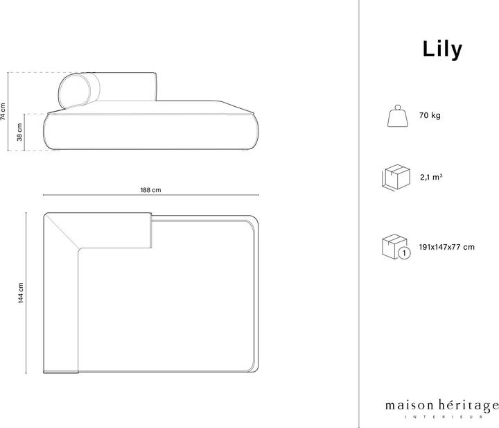 Produktbild Maison Heritage Lily (Liege)