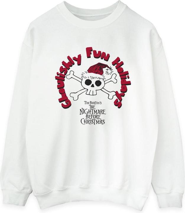 Image du produit Disney - Sweat THE NIGHTMARE BEFORE CHRISTMAS GHOUISHLY FUN HOLIDAYS - Femme (S)