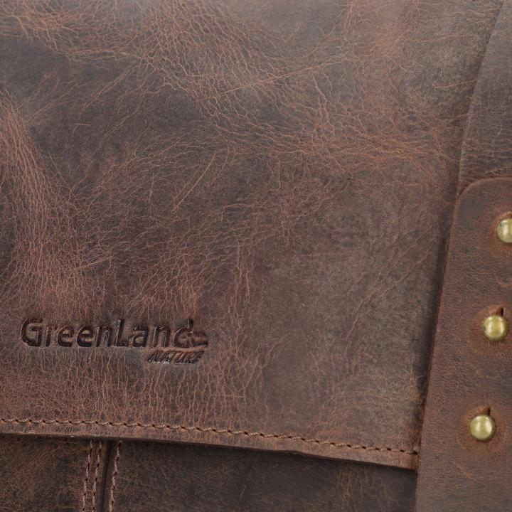Produktbild Greenland Nature Classic Umhängetasche Leder 36 cm