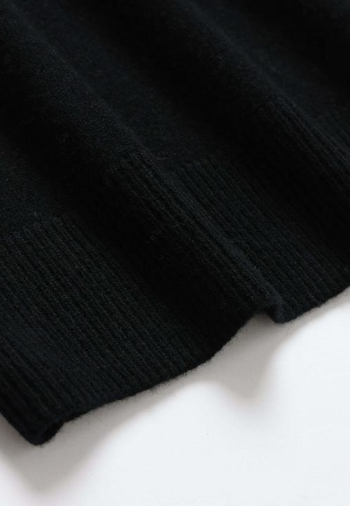 Immagine prodotto Bellemere Pullover Solid V-Neck Merino Sweater (XL)