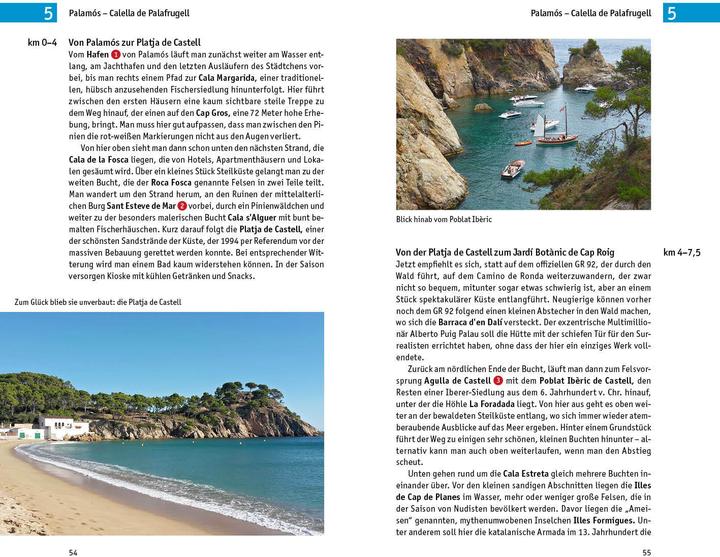 Produktbild Costa Brava zu Fuss erleben (Deutsch, Ulrike Wiebrecht, 2019)