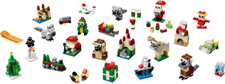 Actual product image LEGO Christmas building fun