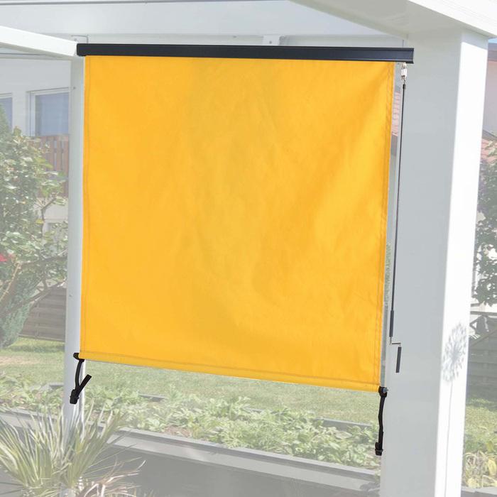 Actual product image Swisshandel24 Vertical awning, vertical awning privacy protection outdoor roller blind, UV protection 50 fabric - (1.80 m)