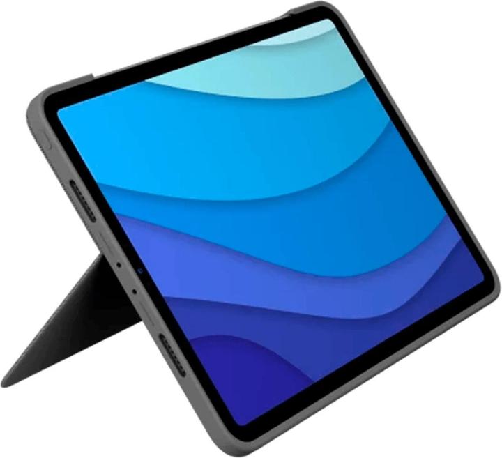 Actual product image Logitech Combo Touch - Grey - Us - Intnl (Eng. Int., A2068, A2230)