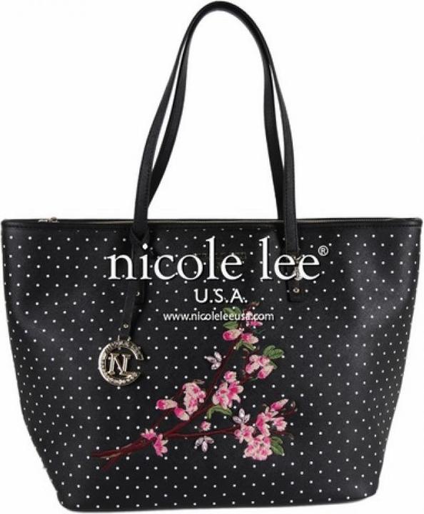 Produktbild Nicole Lee Handtasche "Kayley Floral" Shopper Bag schwarz