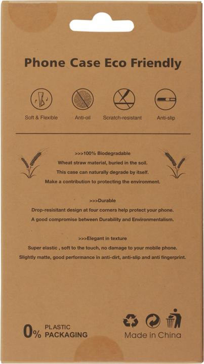 Image du produit Bioka Coque biodégradable et compostable Eco-Friendly (Apple iPhone 11 Pro)