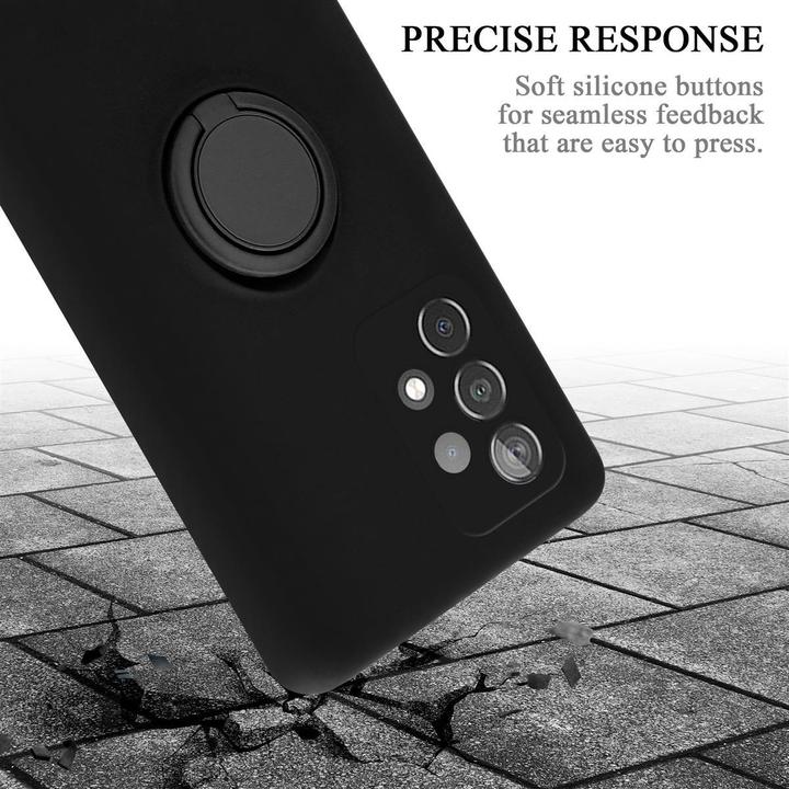 Image du produit Cadorabo TPU Liquid Ring Silicone Case Cover (Samsung Galaxy A52, Samsung Galaxy A52 5G, Samsung Galaxy A52s 5G)
