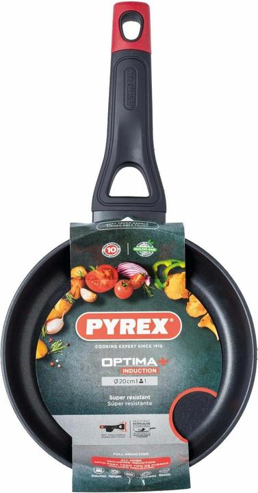 Produktbild Pyrex Pfanne 20 cm OPTIMA + (20 cm, Bratpfanne, Edelstahl)