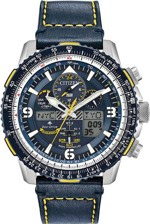 Produktbild Citizen JY8078-01L Promaster-Sky Blue Angels (Digitaluhr, Analoguhr, 45 mm)