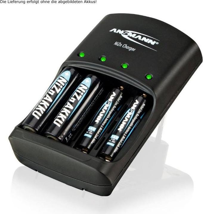 Immagine prodotto Ansmann Caricabatterie NiZn (1 pz., AAA, Caricabatterie senza batteria)