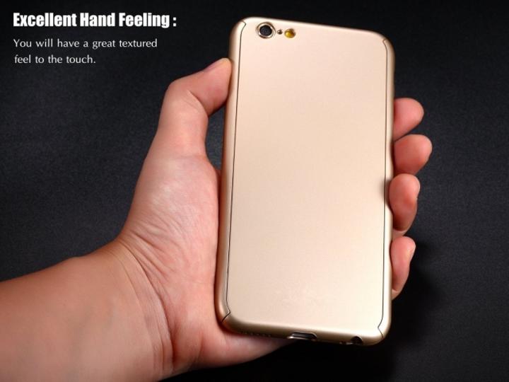 Productafbeelding Floveme 360 graden kogelvrij glas case iPhone 6/6S all-round bescherming (1 Stuk, Apple iPhone 6s)