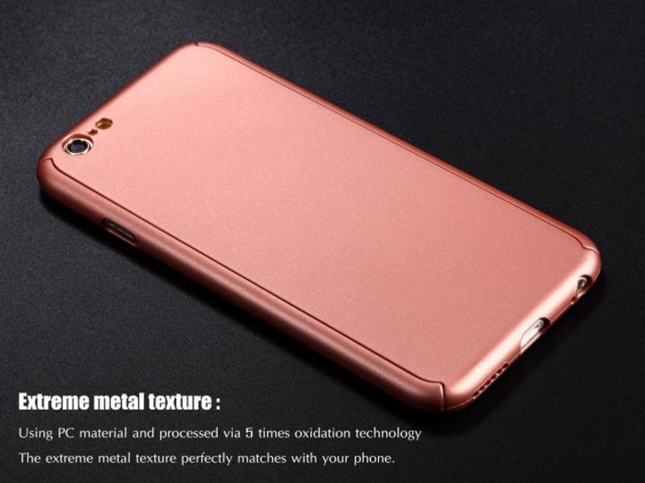 Image du produit Floveme Étui en verre blindé 360 degrés pour iPhone 6/6S Protection intégrale (1 pièce(s), Apple iPhone 6s)