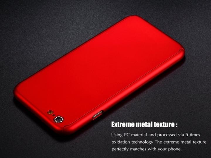 Productafbeelding Floveme 360 graden kogelvrij glas case iPhone 6/6S all-round bescherming (1 Stuk, Apple iPhone 6s)