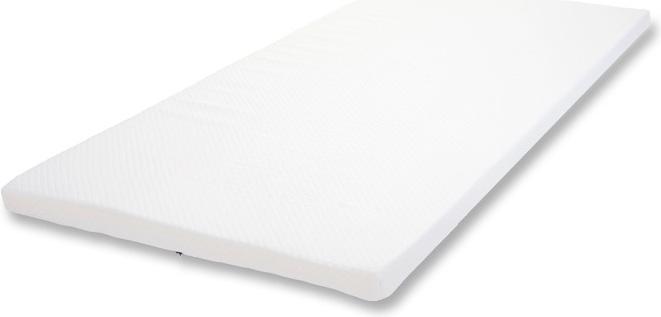 Swisshandel24 Topper en mousse à mémoire de forme (90 x 200 cm)