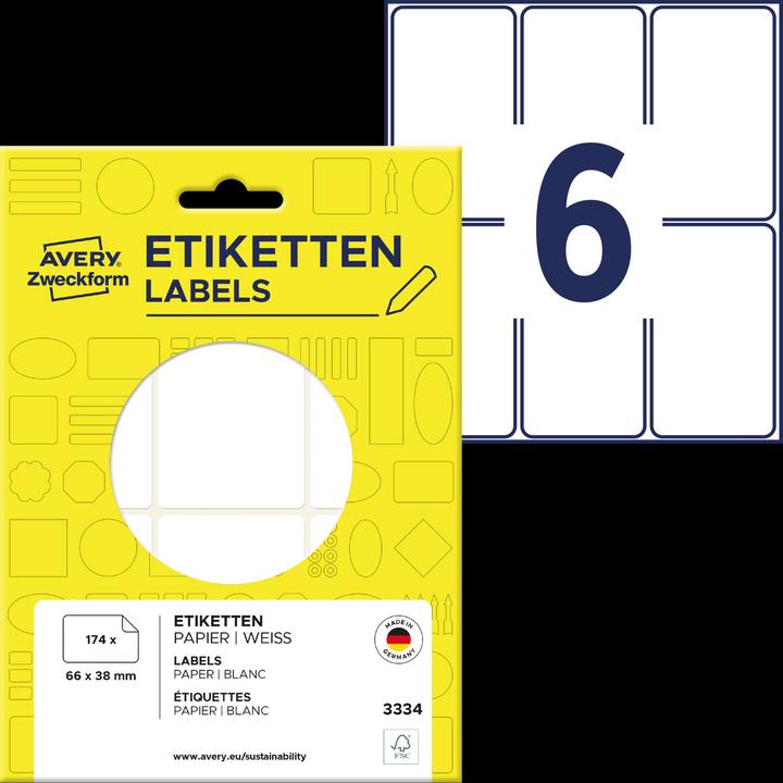 Produktbild Avery Universal-Etiketten