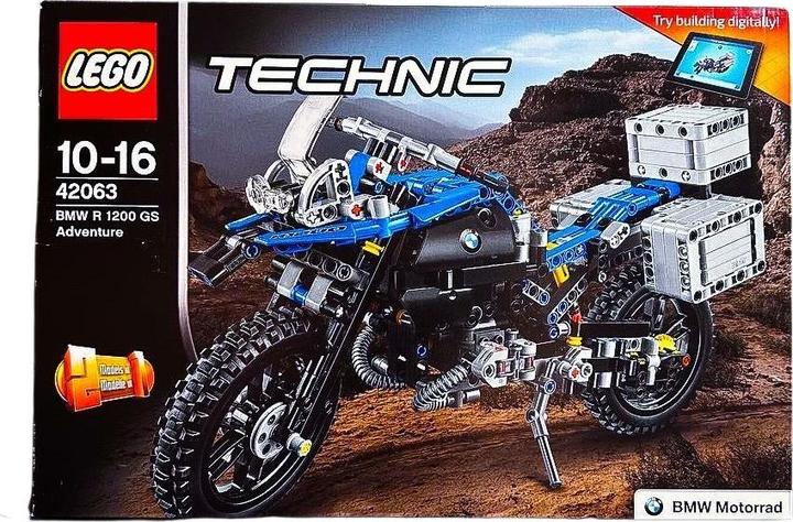 Produktbild LEGO BMW R 1200 GS Adventure (42063, LEGO Technic)