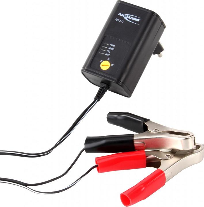 Produktbild AccuCell Ladegerät für 2V, 6V und 12V Blei-Säure-, Blei-Gel- und Blei-Vlies-Akkus (0.40 A)