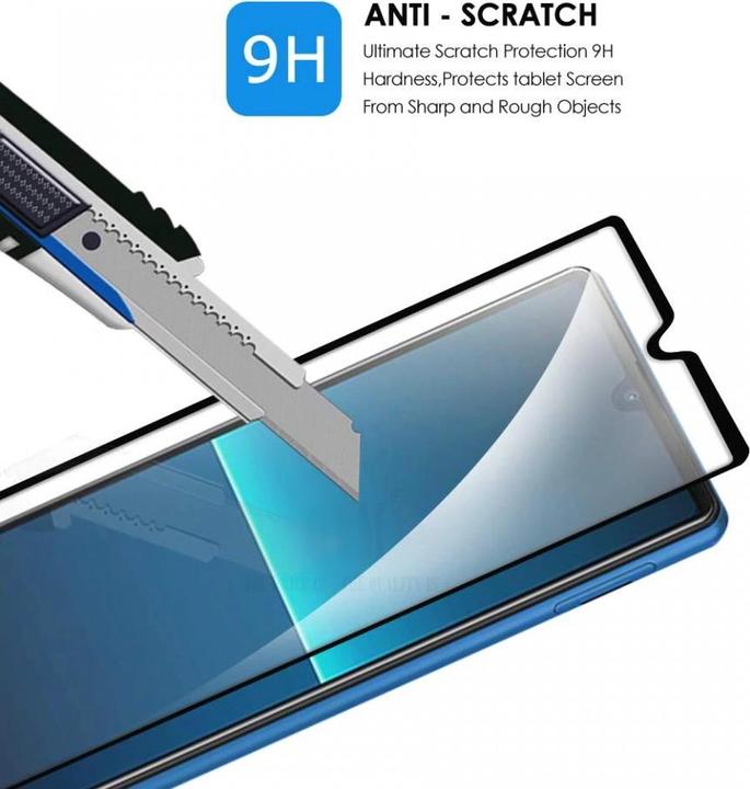 Produktbild Screenguard Sony Xperia L4 Full Screen Panzerglas Schutzfolie 2.5D 9H (1 Stück, Sony Xperia L4)