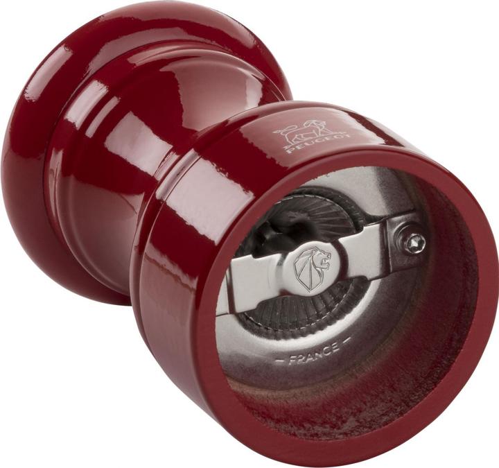 Immagine prodotto Peugeot Macina sale Bistro 10 cm in legno laccato rosso passione (Sale)