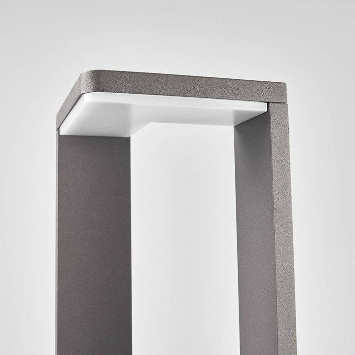 Image du produit Lucande Jeny Luminaire d'extérieur de jardin Graphite/White (650 lm, IP54)
