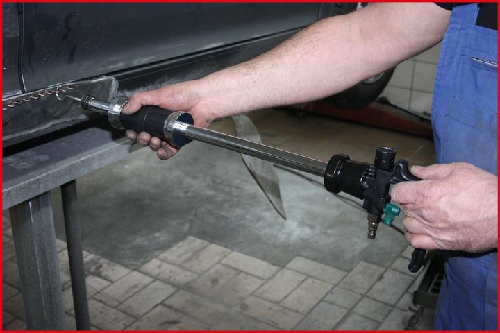 Actual product image KS Tools Compressed Air Dent Removal Glue Hammer Set (Air blast)