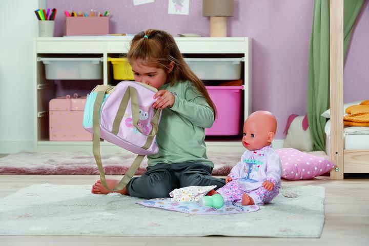 Actual product image Zapf Creation BABY born Wickeltasche Blumen