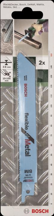Actual product image Bosch Zubehör Sabre saw blade bimetal, S 922