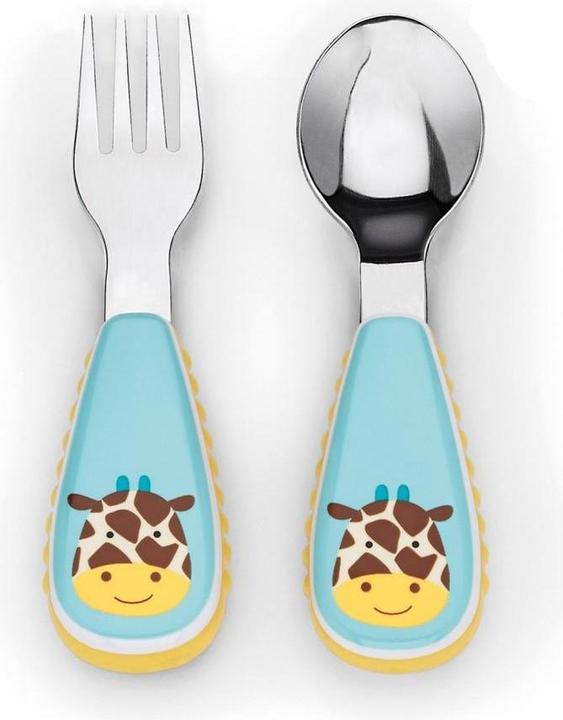 Produktbild Skiphop Zoo Fork & Spoon Giraffe