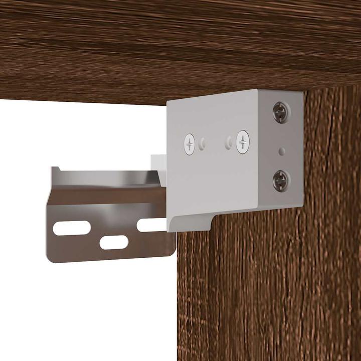 Immagine prodotto VidaXL Set di mobili da bagno a 3 pezzi Set di mobili da bagno in legno effetto rovere marrone