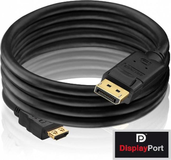 Image du produit Purelink DisplayPort — HDMI (Typ A) (3 m, DisplayPort, HDMI)