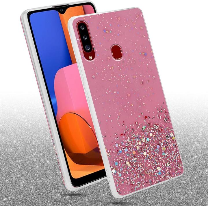 Immagine prodotto Cadorabo Copertura in TPU scintillante (Samsung Galaxy A20s)