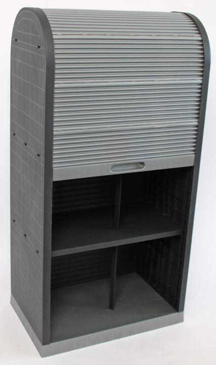 Immagine prodotto Swisshandel24 Armadio avvolgibile universale in plastica per ufficio 120x58x38cm (120 x 58 x 38 cm)