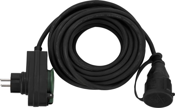 Image du produit REV Rallonge Powersplit 25m IP44 avec protection contre les surtensions (25 m)