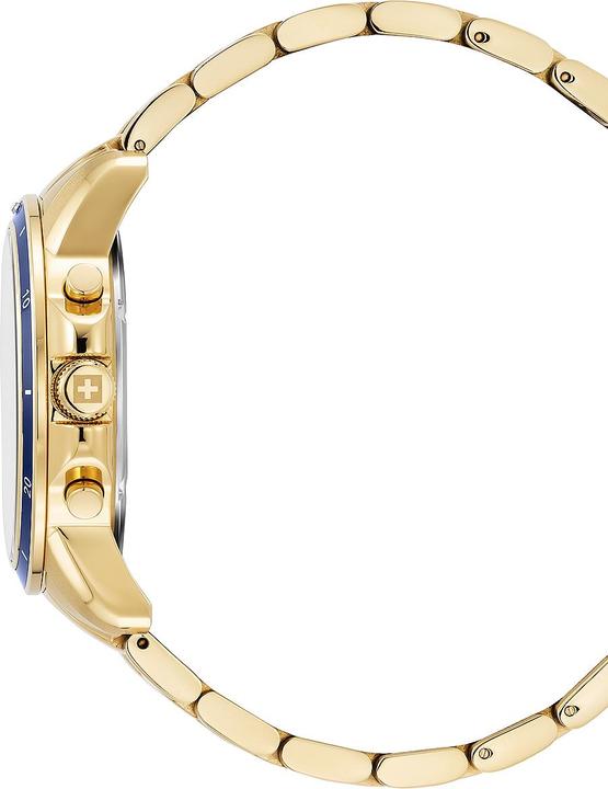Immagine prodotto Swiss Alpine Military 7089.9115 Cronografo Uomo 44mm 10ATM (Cronografo, 44 mm)