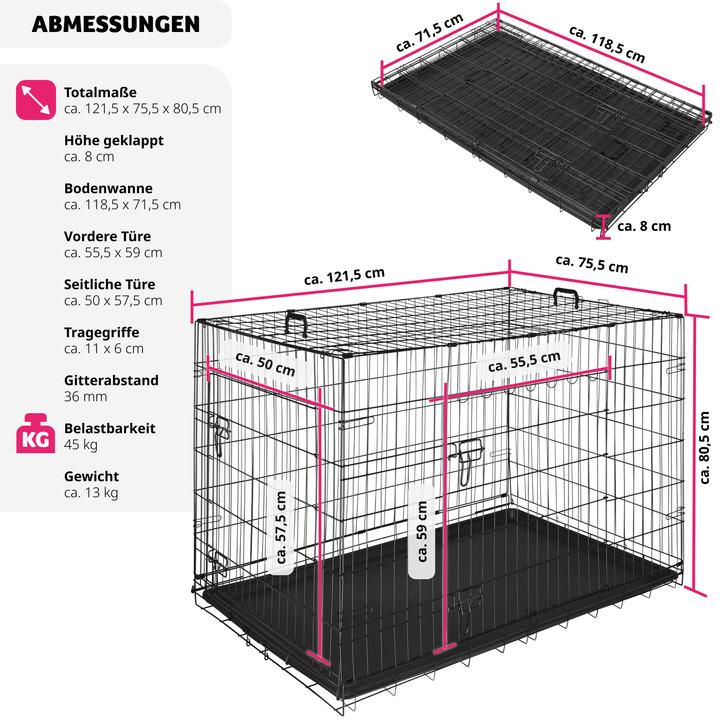 Actual product image tectake Luna (Dog, Foldable)