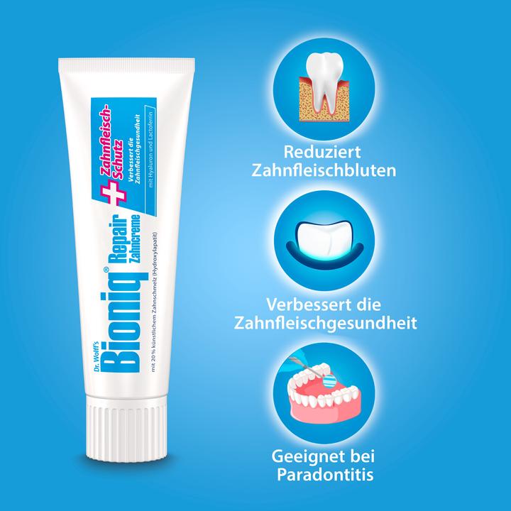 Actual product image Bioniq Repair Toothpaste Duo (75 ml)