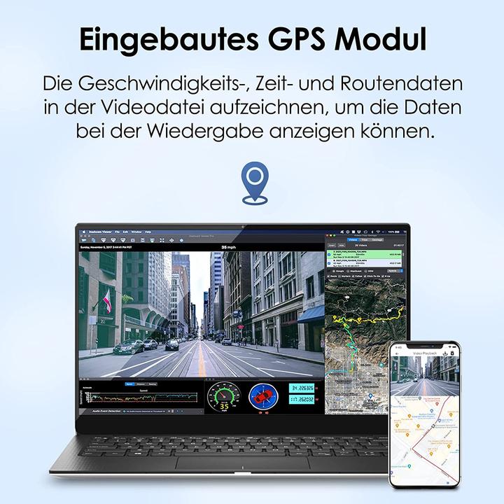 Produktbild Viofo T130 3 Lens WiFi App 2k