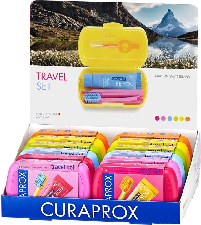 Produktbild Curaprox Travel-Set Display 12 Stück (1 x)