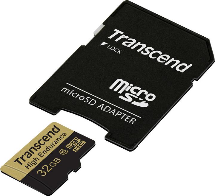 Actual product image Transcend 32GB MICRO CARD (CLASS 10) (32 GB, microSDHC, U1, UHS-I)