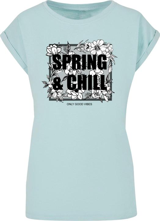 Merchcode Ladies Spring And Chill Extended Shoulder Tee - 113645 (XL)