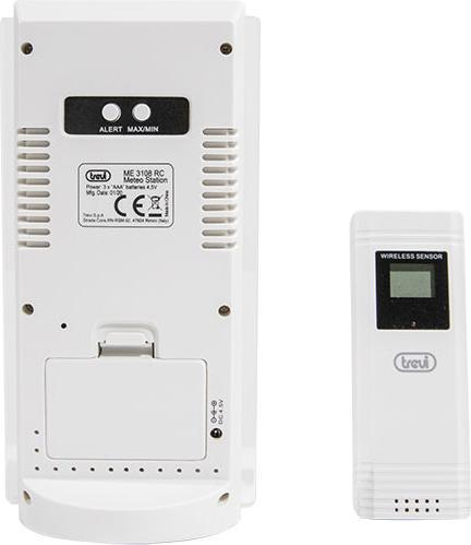 Actual product image Trevi Weather station ME 3108 RC White