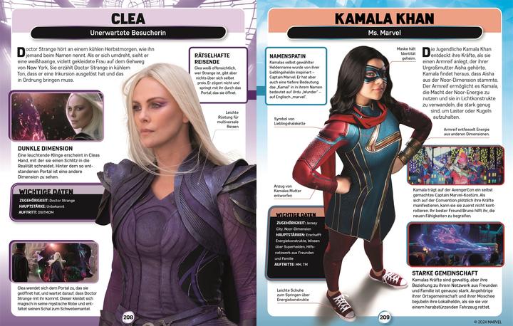 Actual product image MARVEL Studios Lexikon der Superhelden (German, Adam, Bray/Knox, 2024)