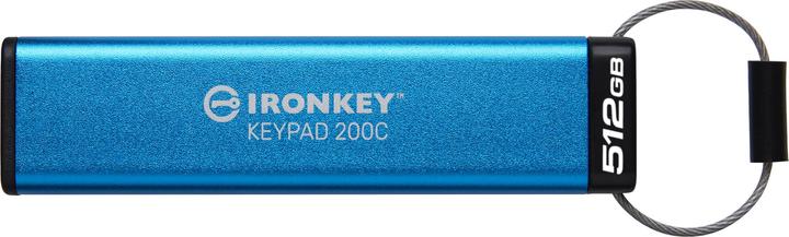 Actual product image Kingston IronKey Keypad 200C (512 GB, USB-C)