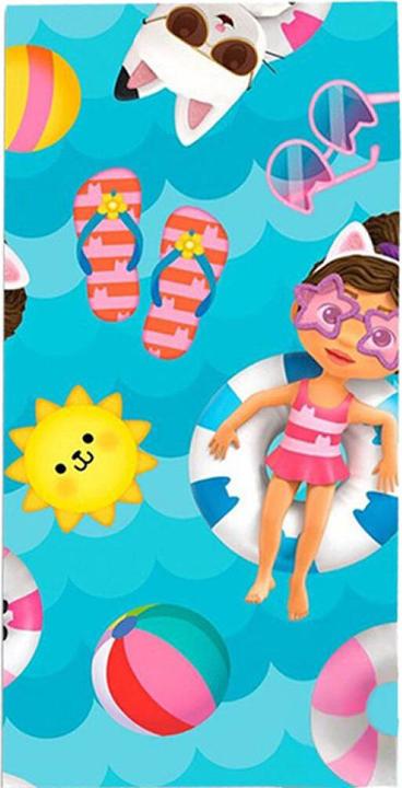Immagine prodotto Kids Licensing Gabbys Dollhouse Badetuch (70 x 140 cm)