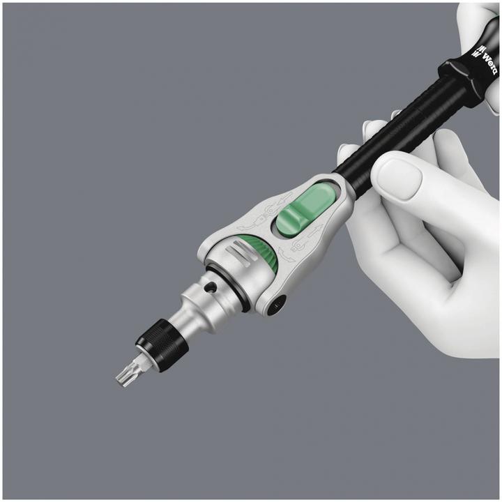 Actual product image Wera 8100 SB 2 Zyklop Speed Ratchet Set (24 mm, 18 mm, 11 mm, 12 mm, 20 mm, 19 mm, 15 mm, 13 mm, 21 mm, 14 mm, 23 mm, 22 mm, 17 mm, 16 mm, 6 mm, 9 mm, 10 mm, 8 mm, 7 mm)