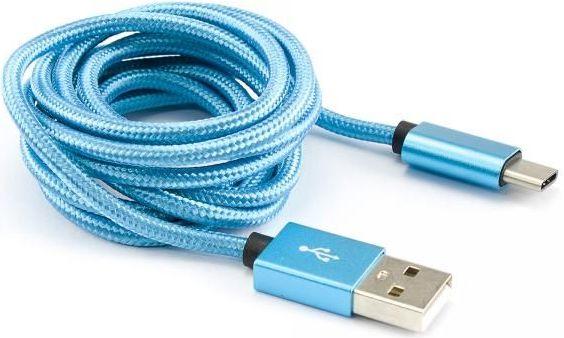Actual product image Sbox USB->Type C M/M 1.5m CTYPE-1.5BL blue (1.50 m, USB 1.0)