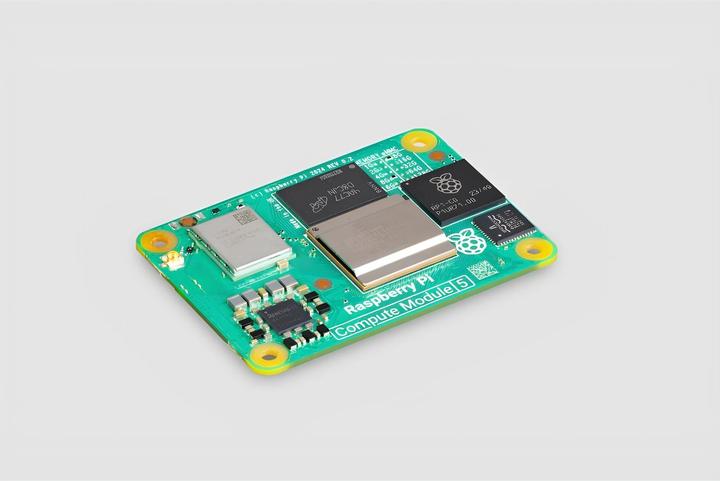 Actual product image Raspberry Pi Compute module 5 / 4GB (WiFi = yes) (Stockage eMMC 32GB)