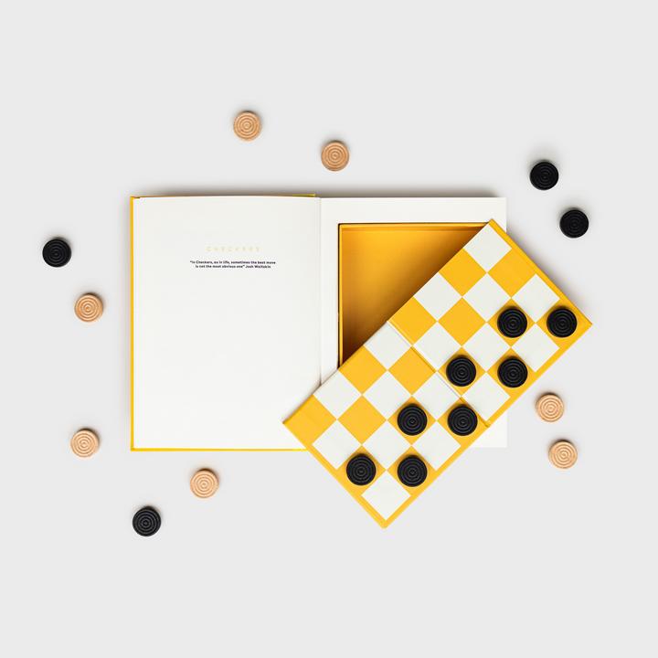 Actual product image Luckies Checkers In A Book