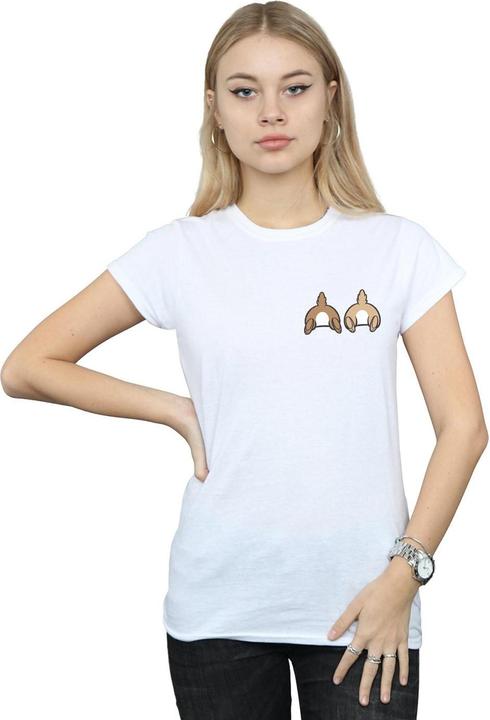 Immagine prodotto Disney Chip N Dale Backside Breast Print Maglietta Donna (XXL)