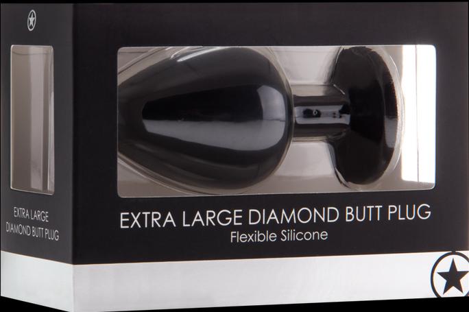 Immagine prodotto Shots Butt Plug diamantato extra large nero